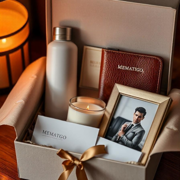 Valentine's Scented  Candle Gift Set For Him