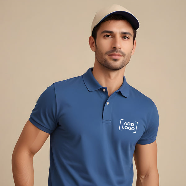 Blue Polo Customize T-Shirt