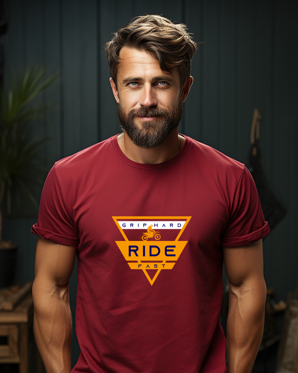 Grip Hard Ride Fast T-Shirt