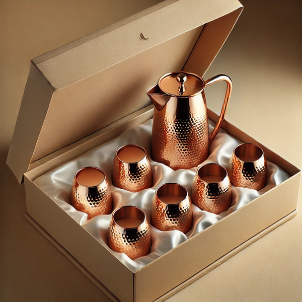 Memat Royal Hammered Copper Set