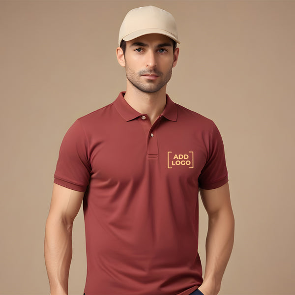 Brown Polo Customize T-Shirt