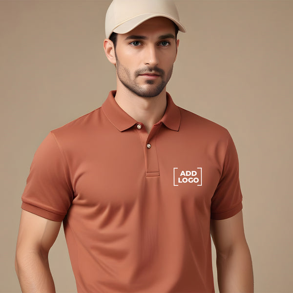 Orange Polo Customize T-Shirt