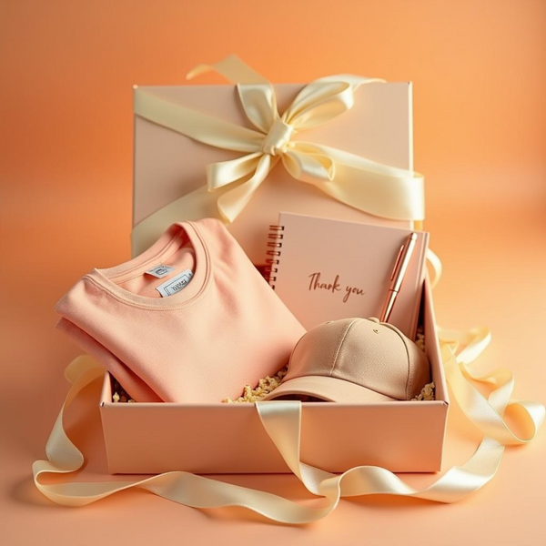 Memat Elegant Peach Gift Box Set