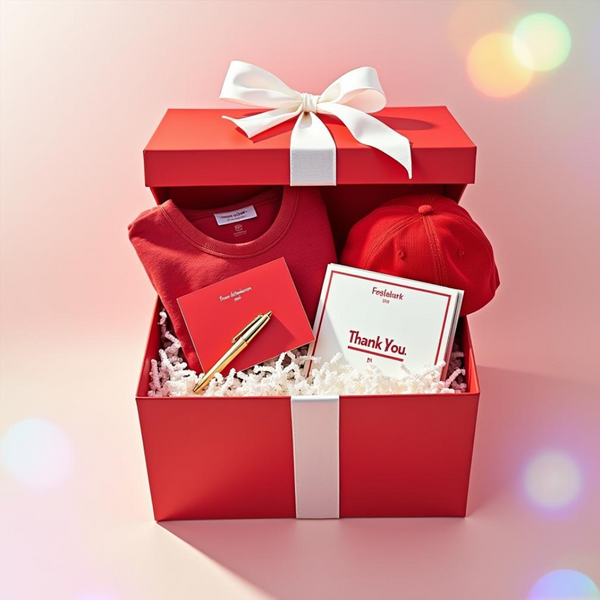 Memat Elegant Red Gift Box Set