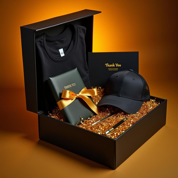 Memat Luxury Black Gift Box Set