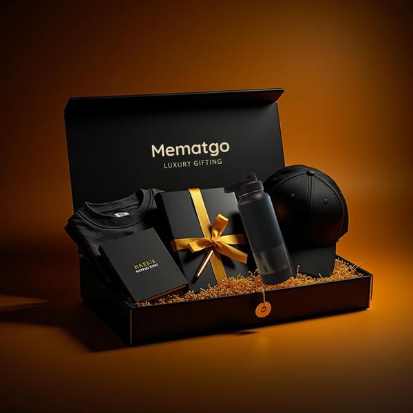 Memat Luxury Black Gift Box Set