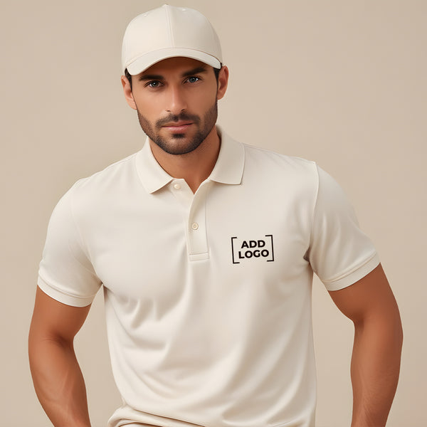 White Polo Customize T-Shirt