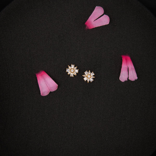 Memat Premium AD Little Blossom Earrings