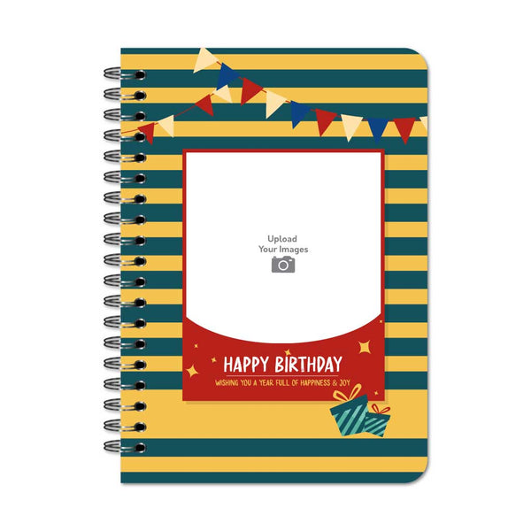 Happiness and Joy Birthday Notebook