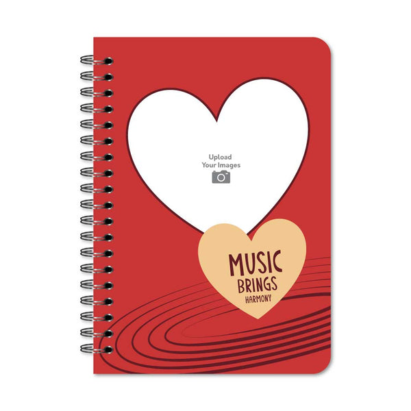 Music Brings Harmony Notebook