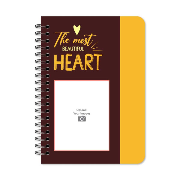 The Most Beautiful Heart Notebook